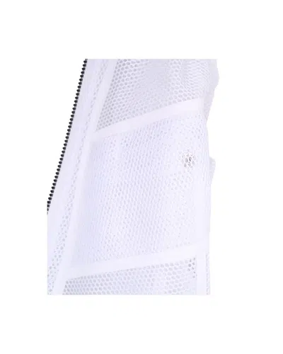 Takaturna Star White Mesh Jacket In White
