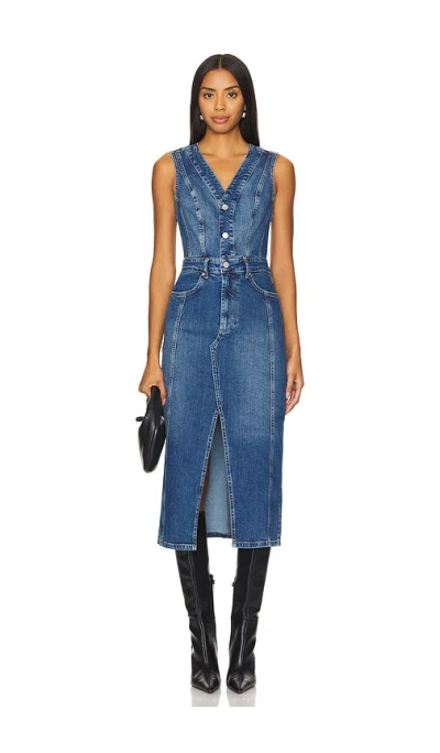 Rails Westwood Sleeveless Denim Dress In Blue