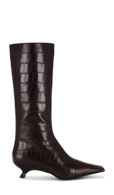 Jeffrey Campbell Nospace-cp Boots In Brown