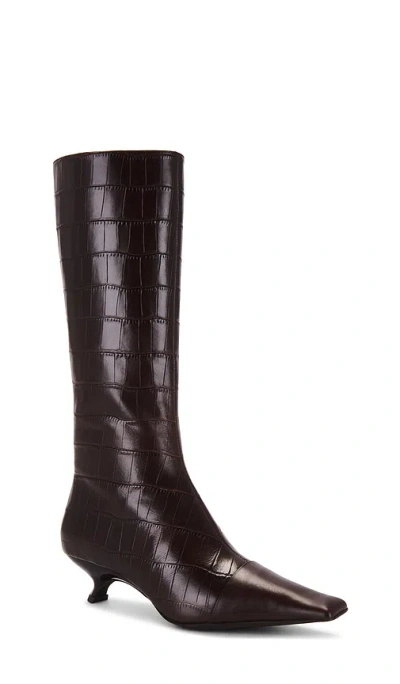 Jeffrey Campbell Nospace-cp Boots In Brown