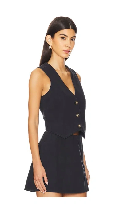 Show Me Your Mumu Vicky Vest In Black