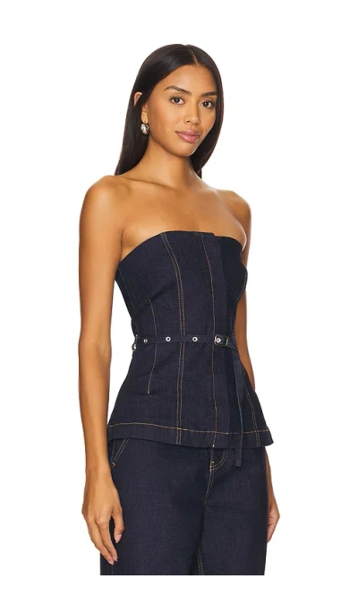 Sovere / Dusk Denim Bodice In Blue