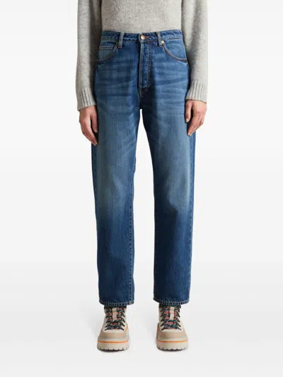 Woolrich Five-pocket Jeans In 蓝色