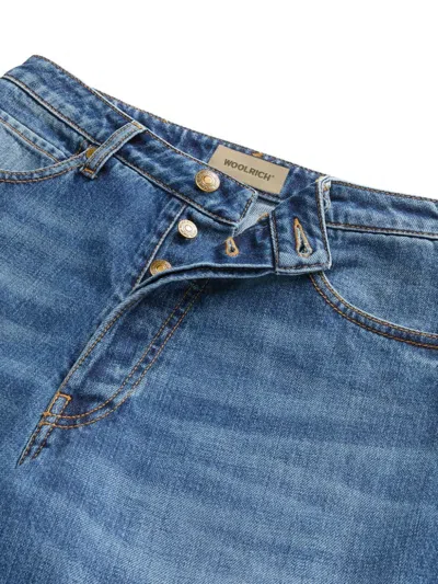 Woolrich Five-pocket Jeans In 蓝色