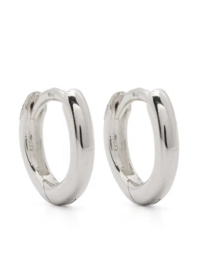 Wouters & Hendrix Les Eternelles Everyday Hoop Earrings In 银色