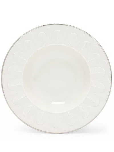 Shop Villari Peacock Plate In 白色