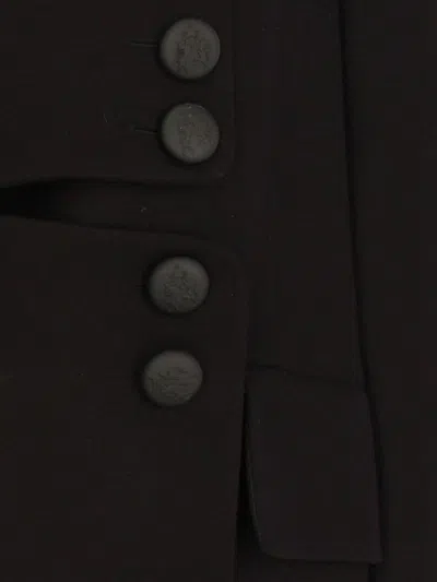 Pre-owned Vivienne Westwood Double-breasted Coat In 黑色