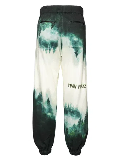 Undercover Graphic-print Track Pants In 白色