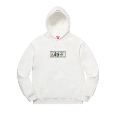 Pre-owned Supreme Franklin Hooded Sweatshirt 'white'