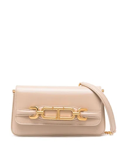 Tom Ford Mini Whitney Clutch Bag In Neutrals
