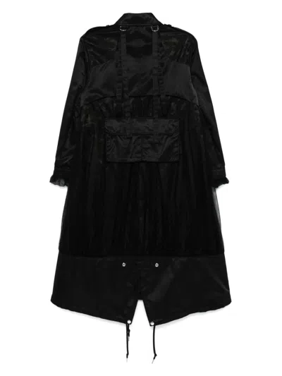 Noir Kei Ninomiya Utility-style Coat In Black