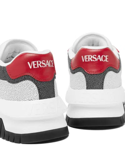 Versace Odissea Sneakers In White