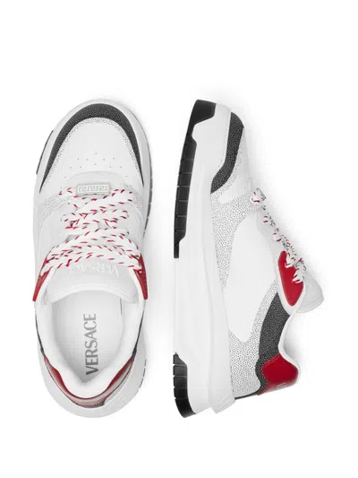 Versace Odissea Sneakers In White
