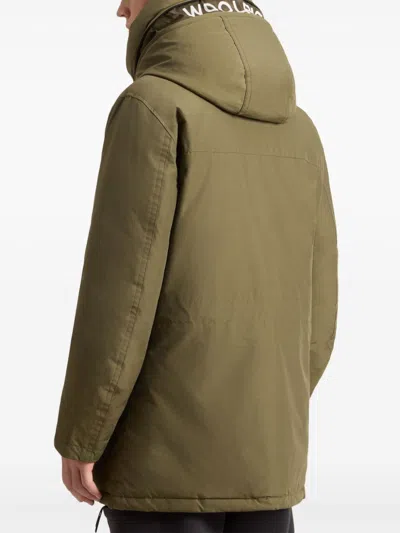 Woolrich Man's Color Green Size Xxl In Green