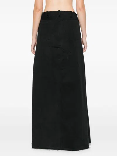 Sinéad O’dwyer Fold Maxi Skirt In Black