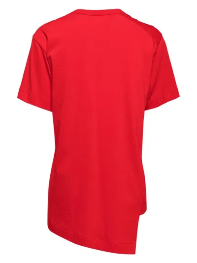Comme Des Garçons Ladies T-shirt In Red