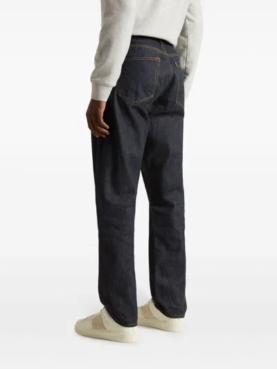 Woolrich Jeans With Belt Loops In Blue