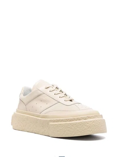 Mm6 Maison Margiela Gambetta Chunky Sneakers In Neutrals