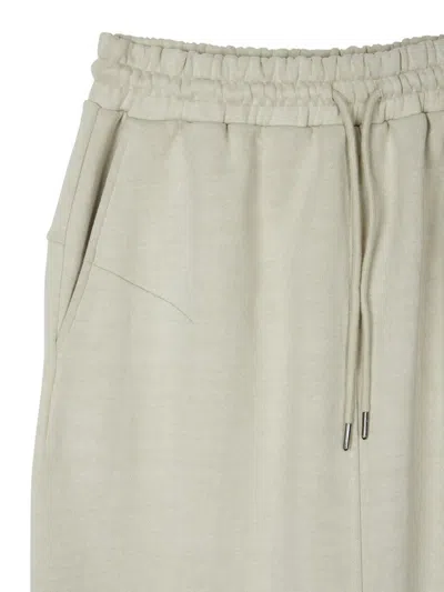 Studio Tomboy Zipped-slit Skirt In Neutrals