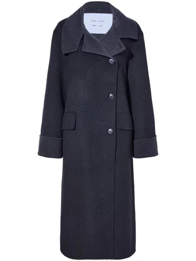 Proenza Schouler White Label Constance Coat In Grey