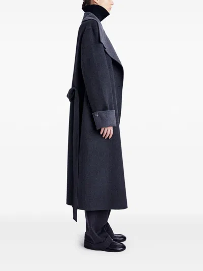 Proenza Schouler White Label Constance Coat In Grey