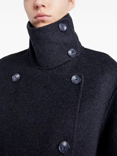 Proenza Schouler White Label Constance Coat In Grey
