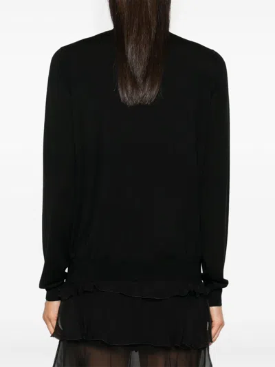 The Row Essentials Kensington Cashmere Turtleneck Sweater In Black