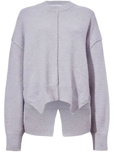 Shop Proenza Schouler White Label Kellen Jumper In Grey