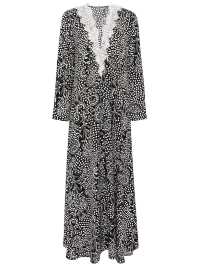 Bambah Black Azalea Maxi Dress In Black