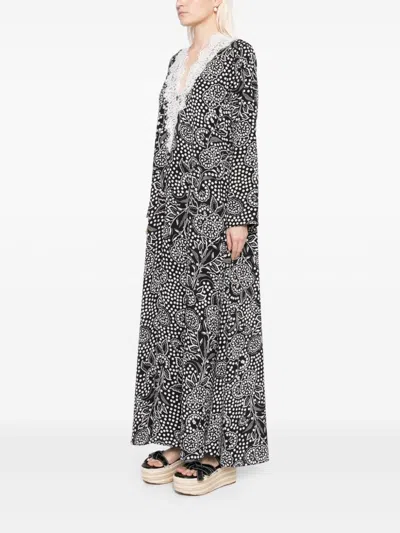 Bambah Black Azalea Maxi Dress In Black