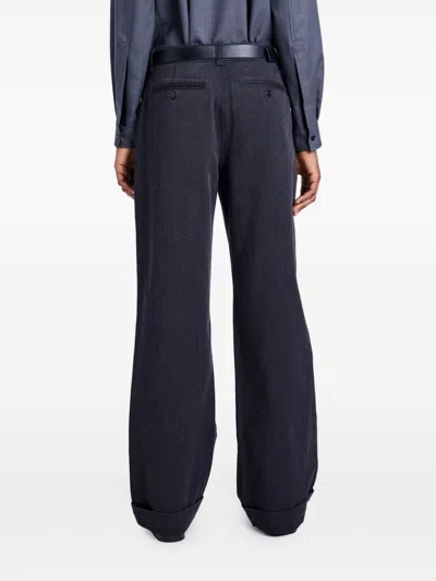 Proenza Schouler White Label Luz Trousers In Grey