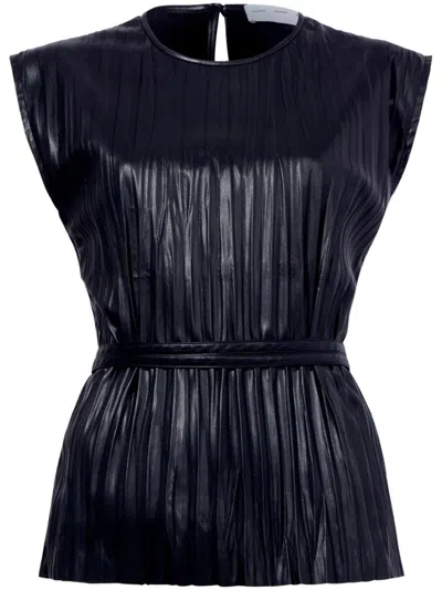 Proenza Schouler White Label Lyra Top In Black