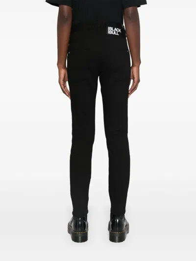 Dsquared2 Twiggy Mid-rise Skinny Jeans In Black