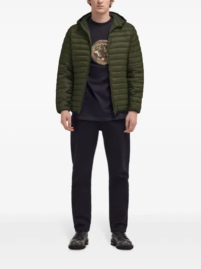 Roberto Cavalli Bandana-print Cotton T-shirt In Black