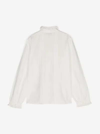 Bonpoint Girls Ginese Blouse In White
