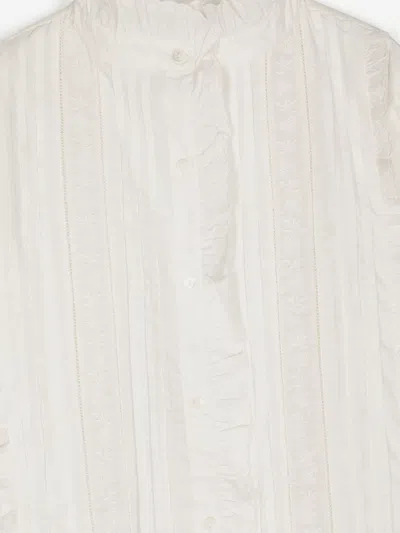 Bonpoint Girls Ginese Blouse In White