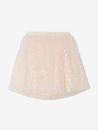 Bonpoint Jupe Pois Skirt In Pink