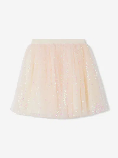 Bonpoint Jupe Pois Skirt In Pink