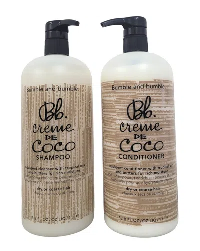 Bumble And Bumble . Unisex Creme De Coco Shampoo & Conditioner Set
