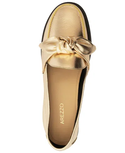 Arezzo Women's Cassidy Round Toe Loafers In Black