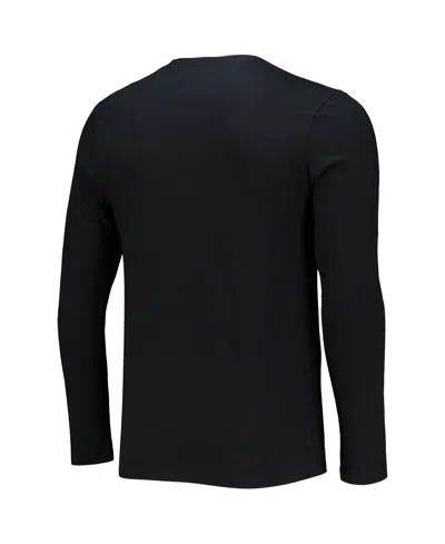 Fanatics Men's Black Team Usa Snowboarding Long Sleeve T-shirt In Black