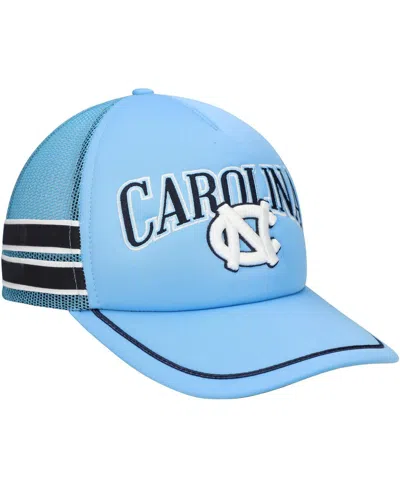 47 Brand Men's Light Blue North Carolina Tar Heels Sideband Trucker Adjustable Hat In Light Blue