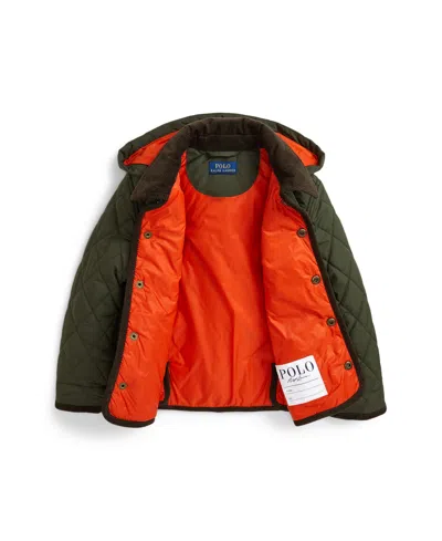 Polo Ralph Lauren Toddler And Little Boys Hooded Barn Jacket In Polo Black