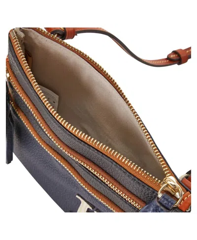 Dooney & Bourke Kansas City Royals Infield Triple Zip Crossbody Purse In No Color