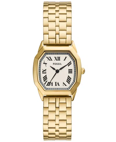 Fossil Women's Harlow Cream Dial Watch In Gold-tone
