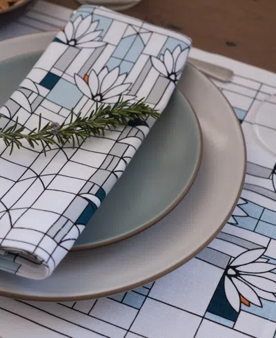 Kaf Home Frank Lloyd Wright Printed Placemats, Set Of 4 In Oak Park