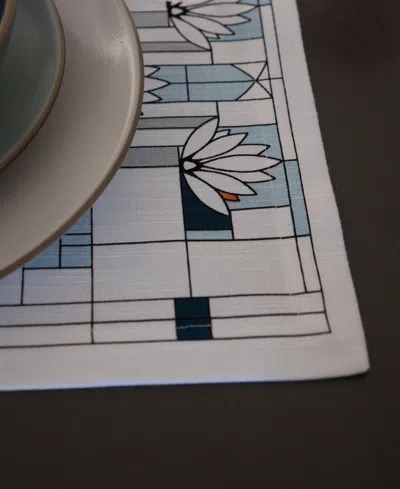 Kaf Home Frank Lloyd Wright Printed Placemats, Set Of 4 In Oak Park