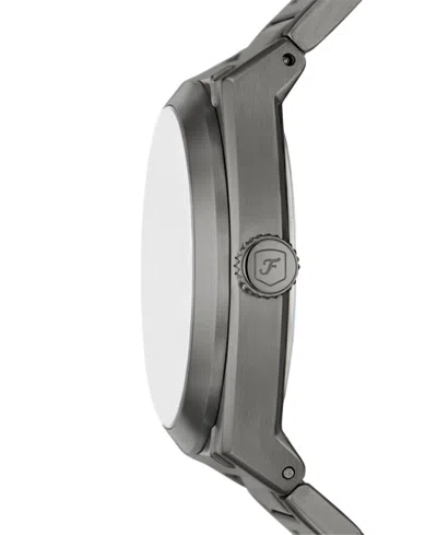 Fossil Men's Everett Black Dial Watch In Gunmetal