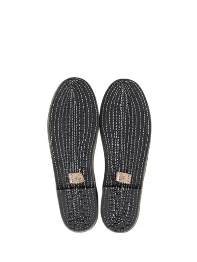 Sentier Principe Dark Green Slippers In Green