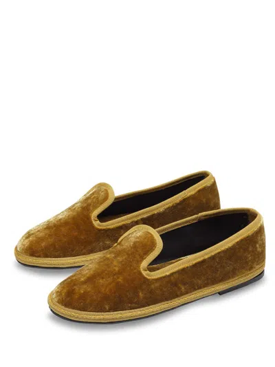 Sentier Principe Yellow Slippers In Yellow